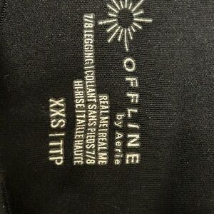 Aerie OFFLINE Black 7/8 Leggings
